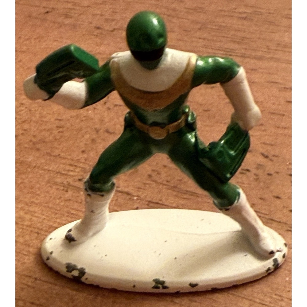 Jada Toys MMPR Power Rangers Green Ranger Die Cast‎ Figure 1.5"